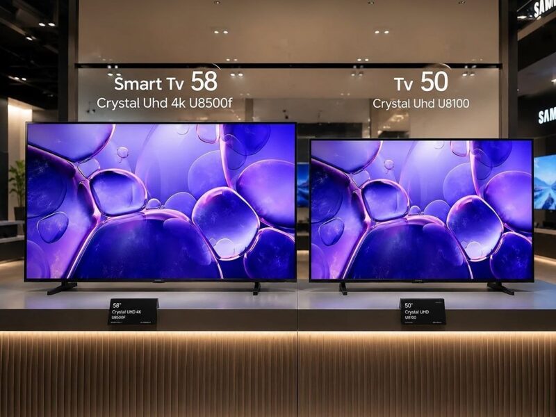 Smart Tv 58 Crystal Uhd 4k U8500f + Tv 50 Crystal Uhd U8100