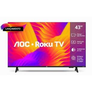 Smart Tv Aoc 43 Roku Full Hd 43S5155/78G