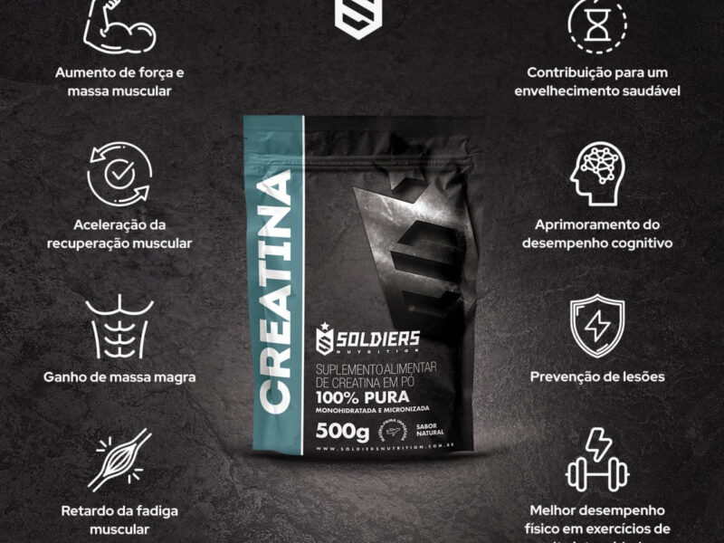 Soldiers Nutrition Creatina Monohidratada 500g