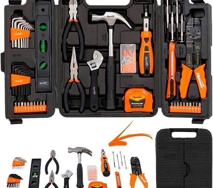 Sparta Maleta de ferramentas kit com 129 peças
