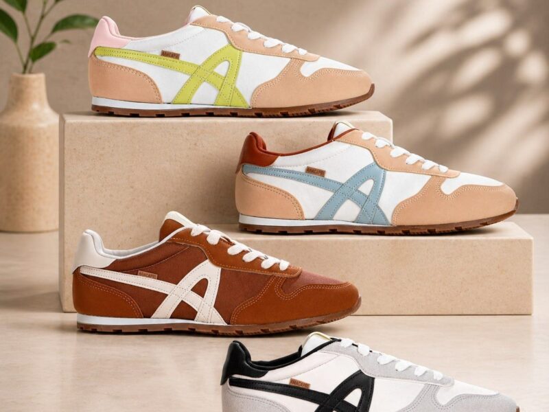 Tênis Anacapri Lola Marrom e Creme – Feminino