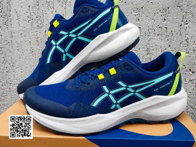 Tênis Asics Gel-Venture 11 Masculino – Azul+Verde | Netshoes
