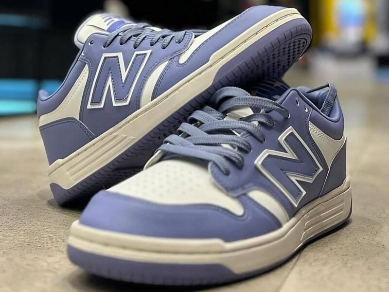 Tênis Feminino Urbano Retrô Couro Sintético 480 Low Nb