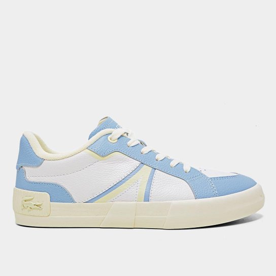 Tênis Lacoste L004 Feminino – Azul Claro+Branco | Netshoes