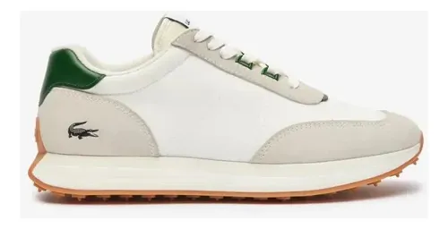 Tênis Lacoste Lacoste Masculinas De Couro E Tecido L-spin