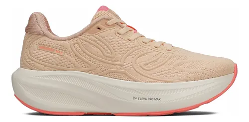 Tênis Olympikus Corre Max Feminino Laranja Treinos Corrida