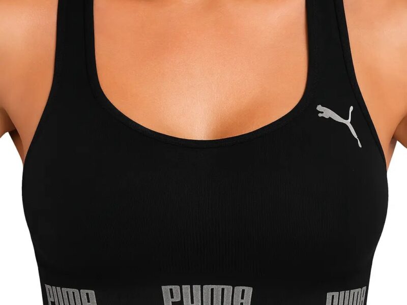 Top Puma Original Feminino Alta Sustentação Academia Fitness