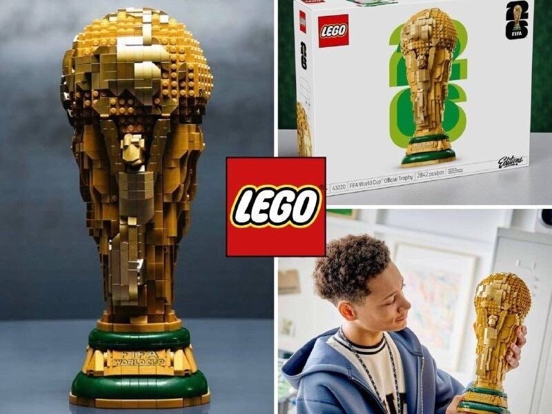 Troféu oficial da Copa do Mundo FIFA LEGO® Editions – 43020