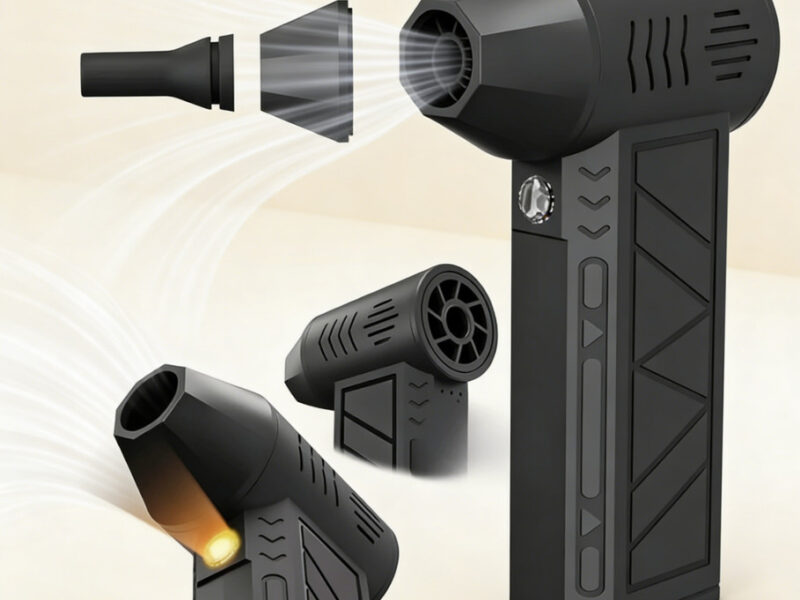 Ventilador Soprador Turbo 130000 Rpm | Portátil Sem Fio Alta Velocidade