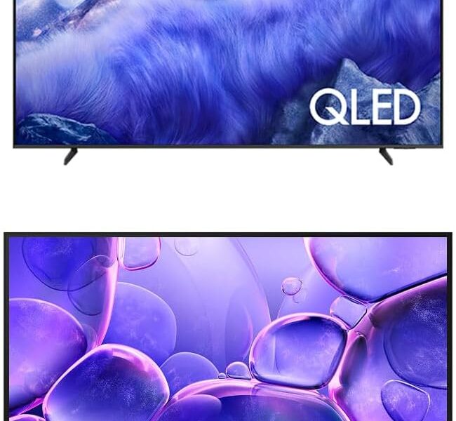 Vision AI TV 65″ QLED Ultra 4K + Smart TV 55″ Crystal UHD 4K U8100F