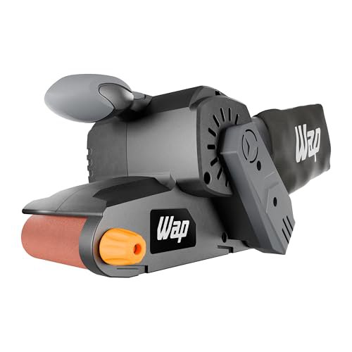 WAP Lixadeira Roto Orbital ELO 250 com Coletor de Pó Removível, Empunhadura e Base Emborrachada, 110 x 105mm 250W 127V