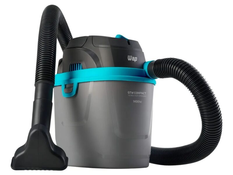 Wap Aspirador De Pó E Líquido Portátil Gtw Compact 1400w