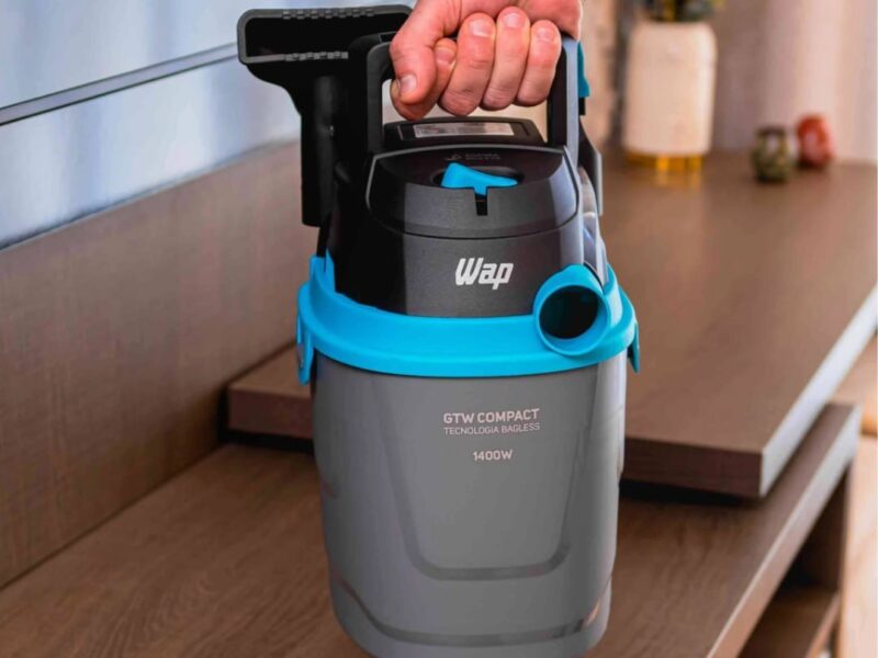 Wap Aspirador De Pó E Líquido Portátil Gtw Compact 1400w na Meli por R$ 169,00