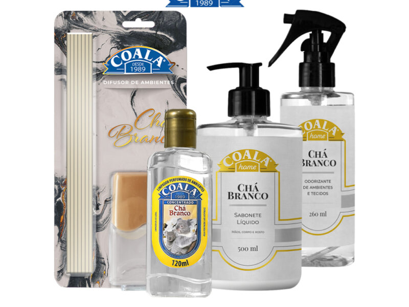 kit Coala Home Chá Branco