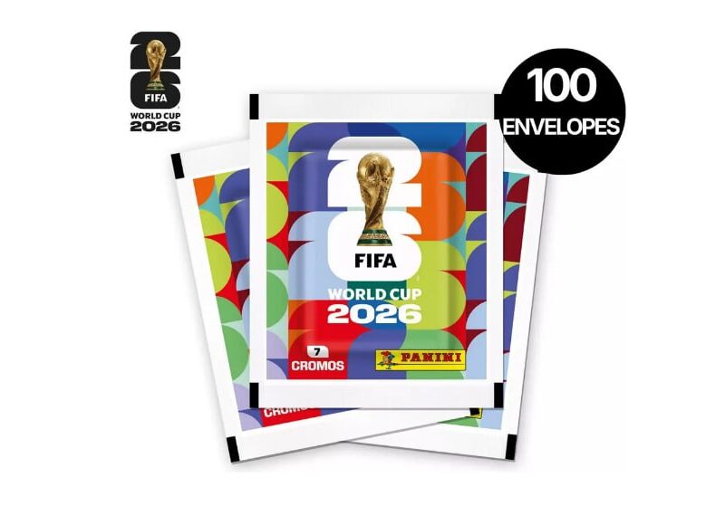 100 Envelopes Figurinhas Copa Do Mundo 2026 Original Panini –