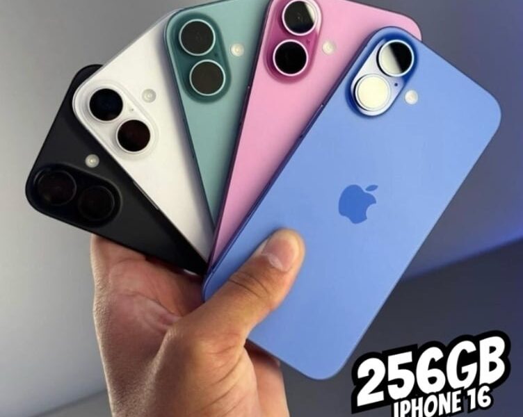 Apple iPhone 16 (256 GB) – Preto