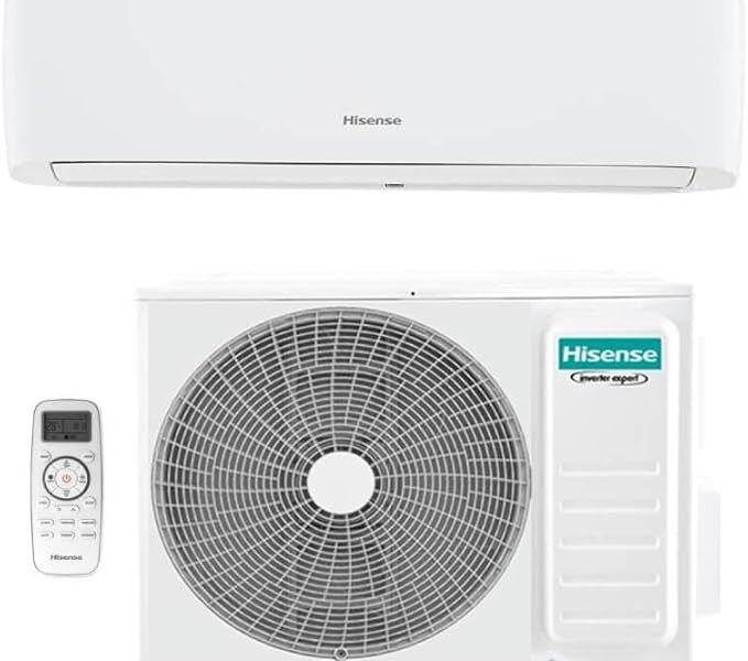 Ar Condicionado Inverter Hisense Hi Wall Eco Plus R-32 sem Wi-fi 12.000 Btus Frio 220v