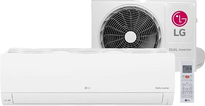 Ar-Condicionado LG DUAL Inverter Compact +AI 12.000 BTU Frio 220V S3-Q12JAQAL