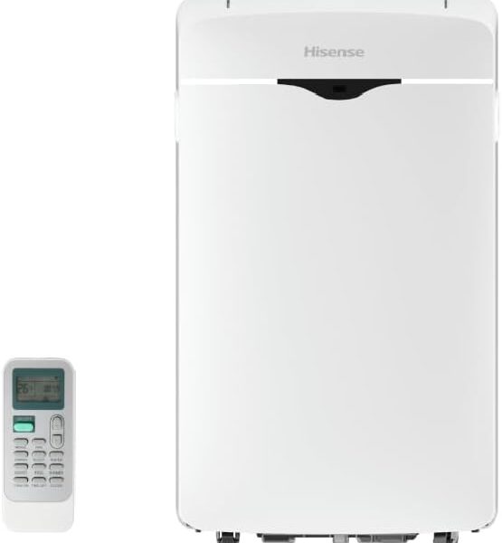Ar Condicionado Portátil Hisense com Wi-Fi 12.000 BTUs Frio Evaporação Automática AP-12CWBRNPS01 – 127V