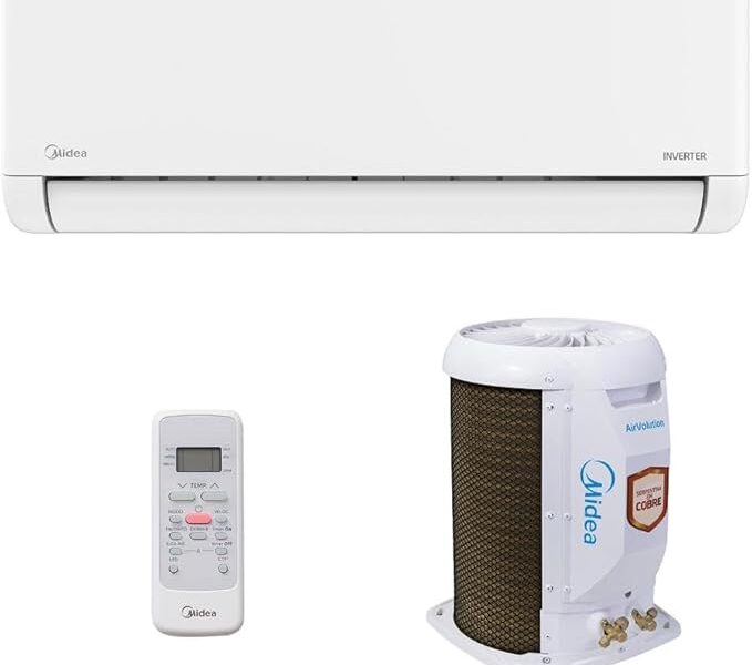 Ar-Condicionado Split 12.000 BTUs AirVolution Lite Inverter Frio Midea