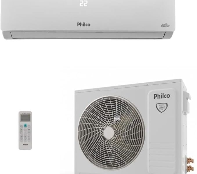 Ar-Condicionado Split HW Inverter Philco PAC18FB 18.000 BTUs R-32 Só Frio 220V