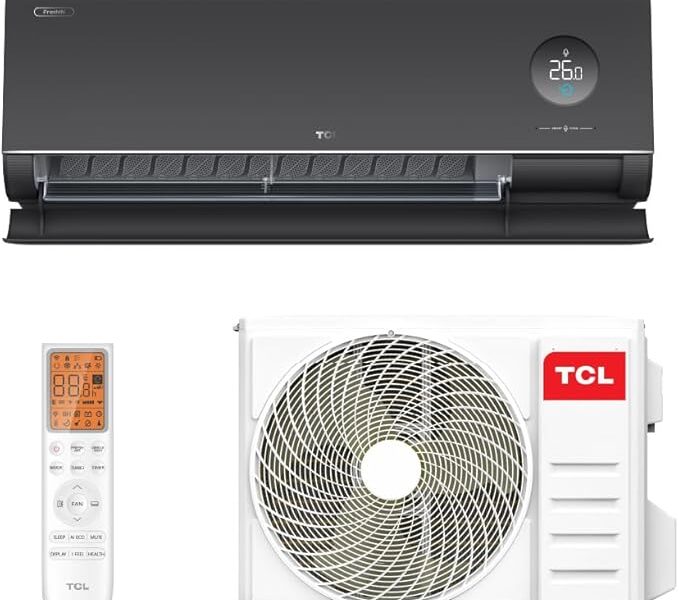 Ar Condicionado Split Hi Wall TCL FreshIN 3.0 Inverter Preto 12.000 Btus Frio 220v R-32