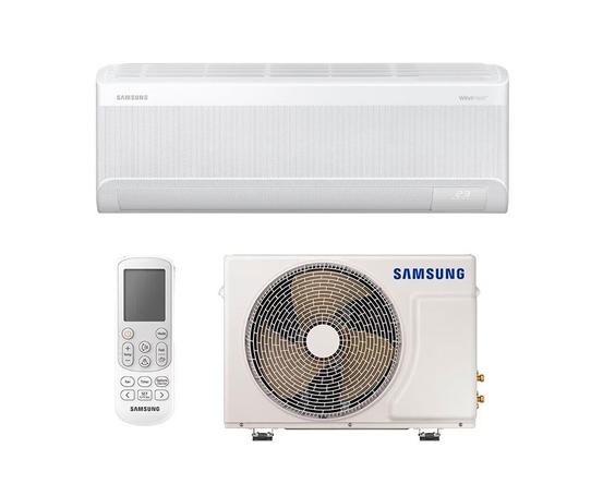Ar-condicionado Split Inverter 9000 Btus Samsung Windfree Ai Wi-fi High Wall Só Frio Ar09dyfaawknaz/ar09dyfaawkxaz 220v