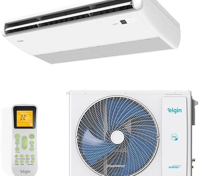 Ar-condicionado Split Inverter Piso Teto 24000 Btus Elgin Plus Só Frio 45pdfi24c2da/45pdfe24c2ca 220v