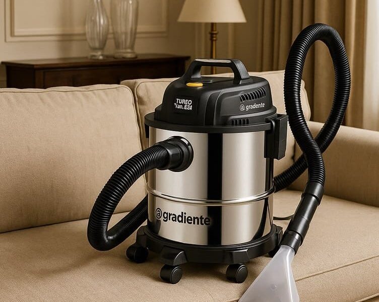 Aspirador De Pó E Água Inox Turbo 12 Litros 1200w Com Soprador E Bico Extratora Multiuso Tbac120 The Black Tools –
