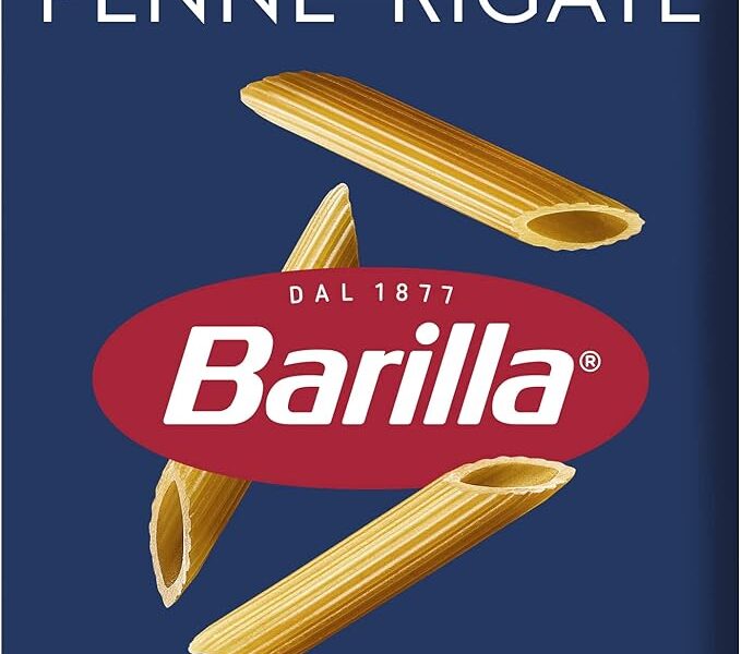 Barilla Macarrão Grano Duro Penne Rigate 500G