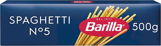 Barilla N.5 – Macarrão Grano Duro, Spaguetti, 500g