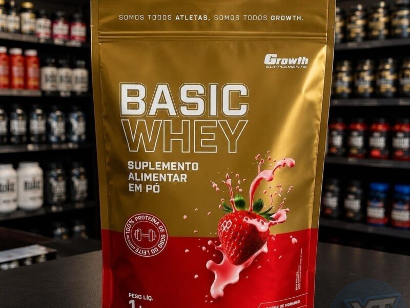 Basic Whey 1kg Growth Supplements –
