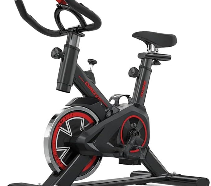 Bicicleta Ergométrica Bike Spinning Fitness Sport Cardio E Emagrecimento Exercício Em Casa Inércia 8kg Preta Silenciosa Premium Semi Profissional Ajustável e Confortável