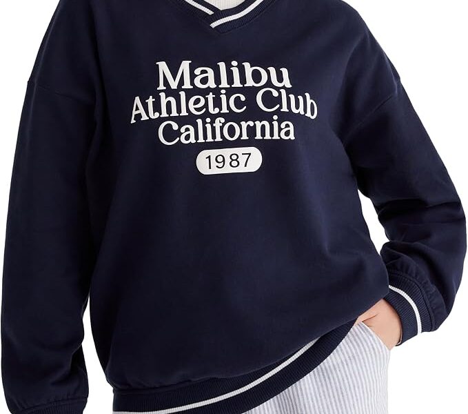 Blusa de moletom Malibu Athletic AeropostaleFeminino