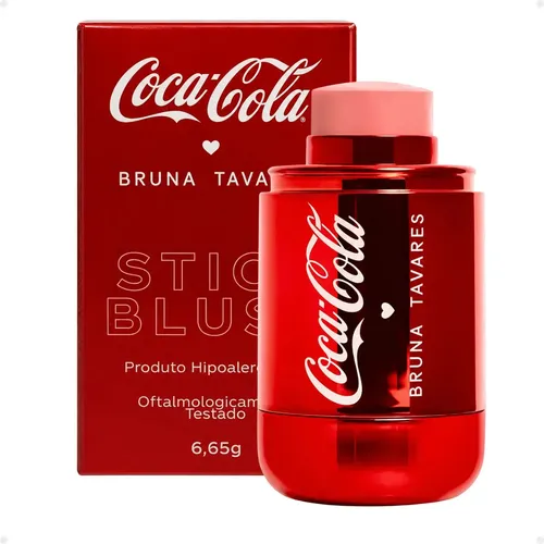 Blush Stick – Bruna Tavares – Bt Coca Cola – Multifuncional Flush Vibes –