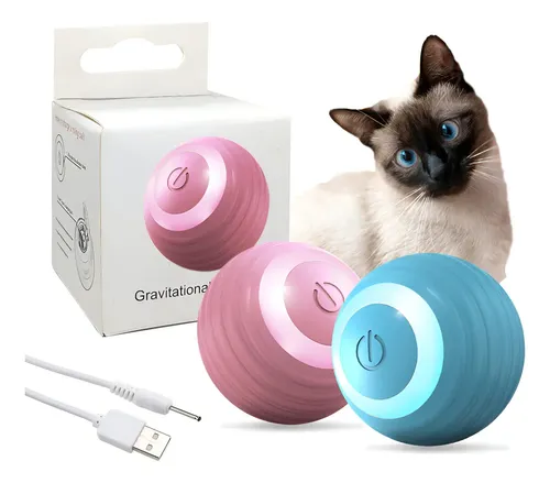 Bola Interativa Brinquedo Inteligente Gato Pet Recarregável –