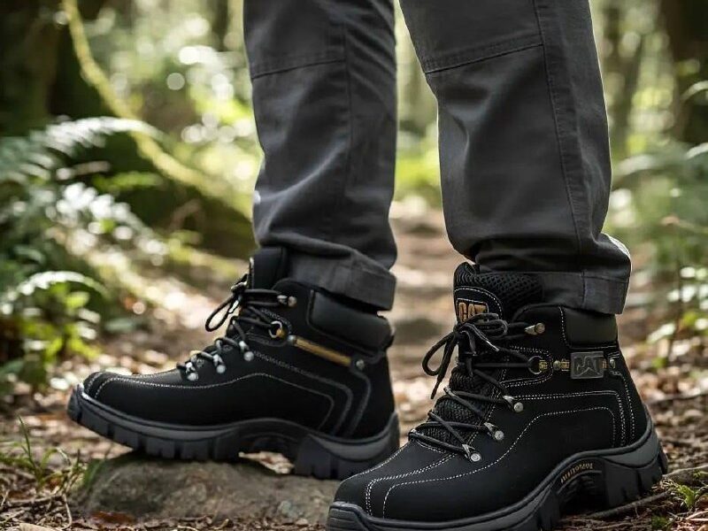 Bota Caterpillar Masculina Adventure Leve Palmilha Gel Nl550 –