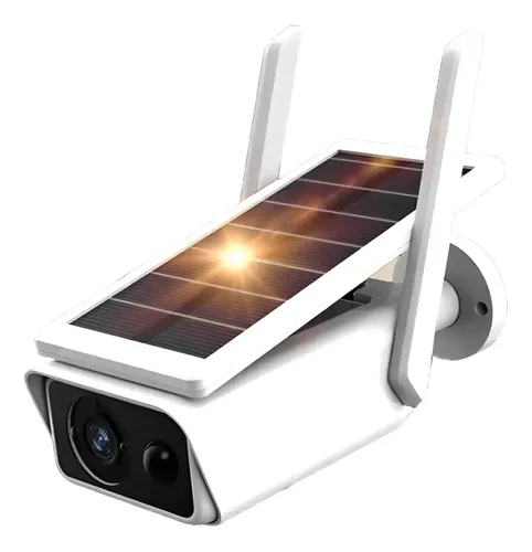 Câmera Ip Wifi Bullet Segurança Ip66 Energia Solar Full Hd Cor Branco Estary Shop –
