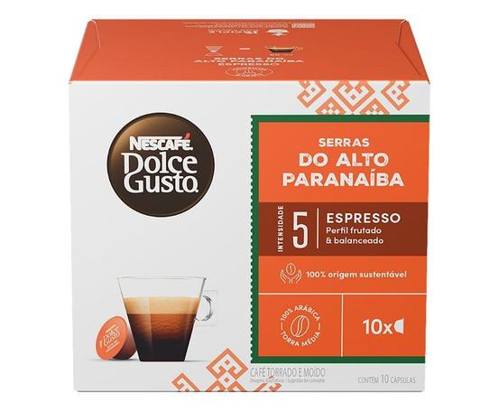 Cápsula de Café Dolce Gusto Espresso Alto Paranaiba 10Caps 60g