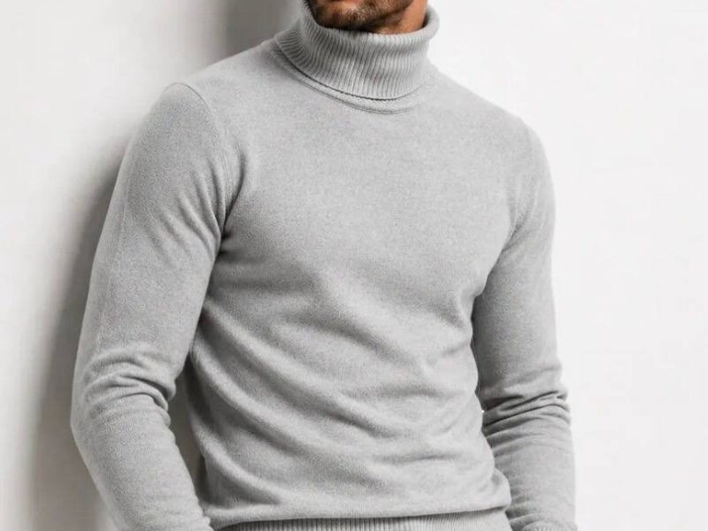 Cacharrel Casaco Blusa Tricot Lã Masculina Mp818