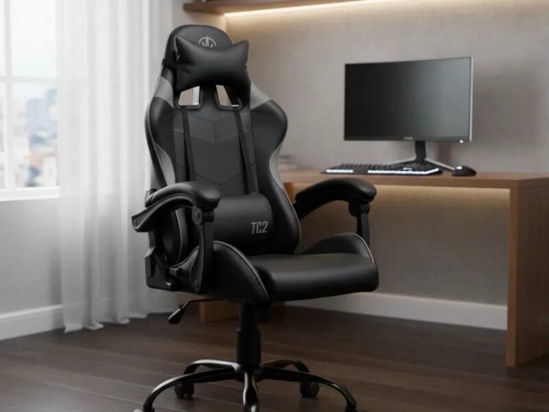 Cadeira Gamer Tgt Heron Tc2, Preto, Tgt-hrtc-bl03 –