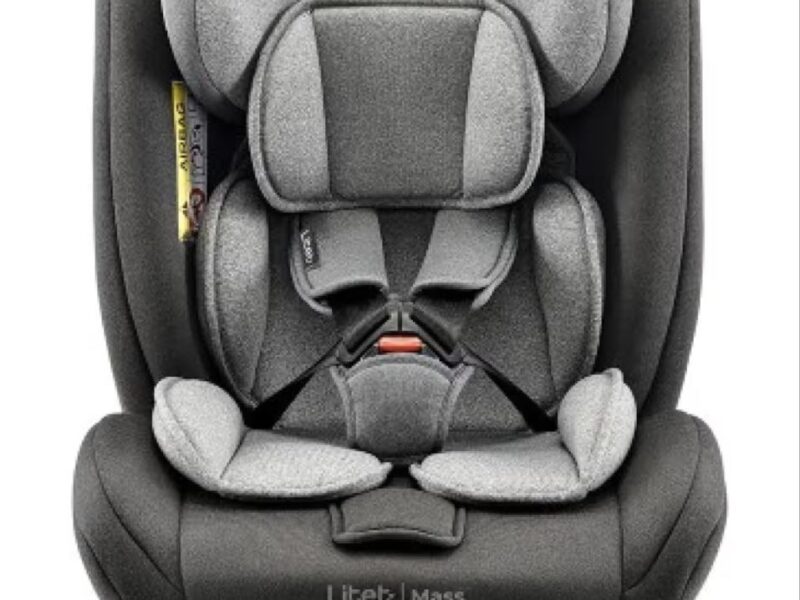 Cadeira Para Auto 0-36 Kg Litet Mass Preta e Cinza – BB458
