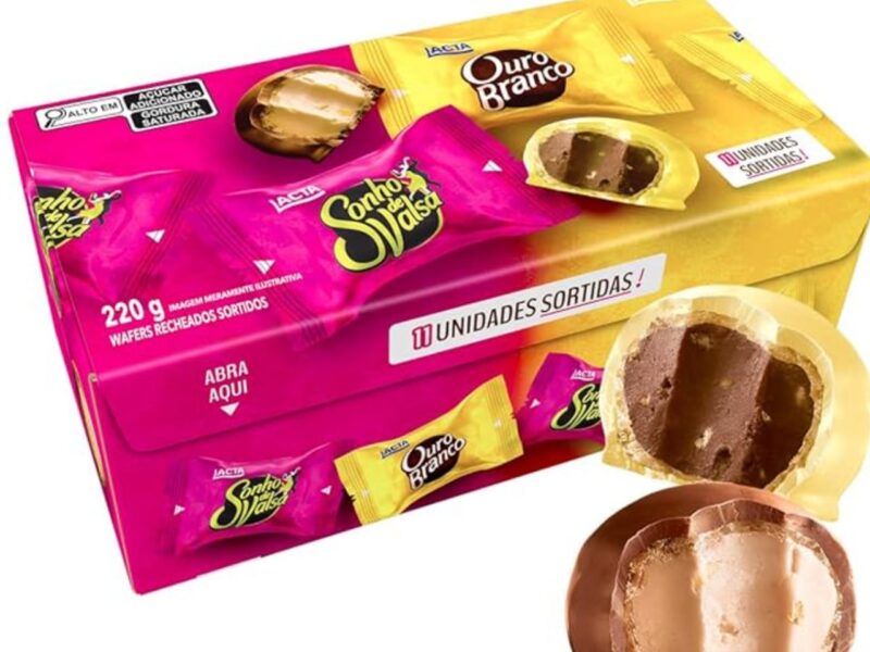 Caixa Sonho de Valsa e Ouro Branco Sortidos 220g
