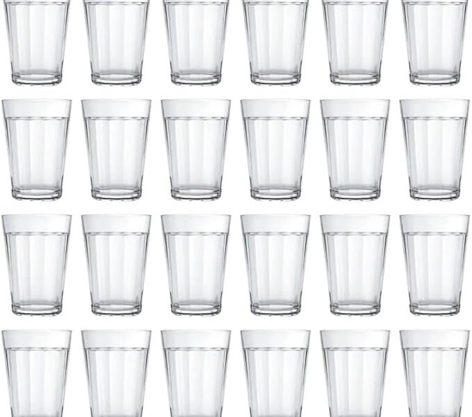 Caixa de Copos Americanos Multiuso 190 ml – contém 24 copos