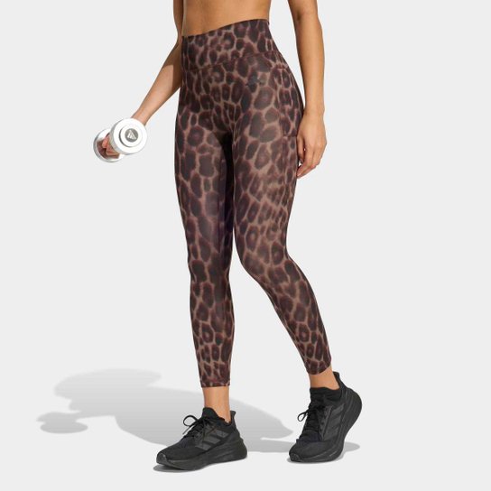 Calça Adidas Essential Feminina – Marrom | Netshoes