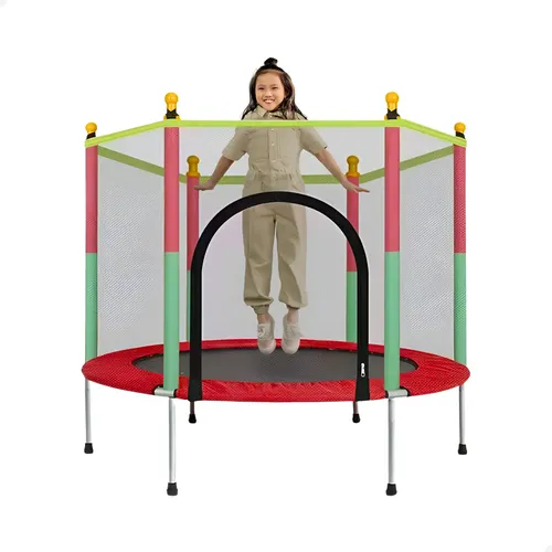 Cama Elástica Pula Pula Infantil Trampolim 1,4 Metros Atentu –