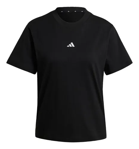 Camiseta Algodão Essentials Small Logo Adidas –