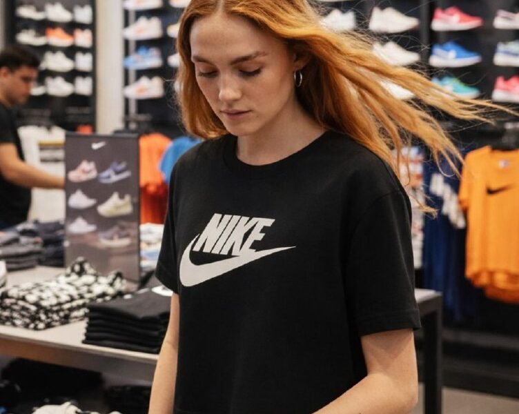 Camiseta Nike Sportswear Essentials Feminina –