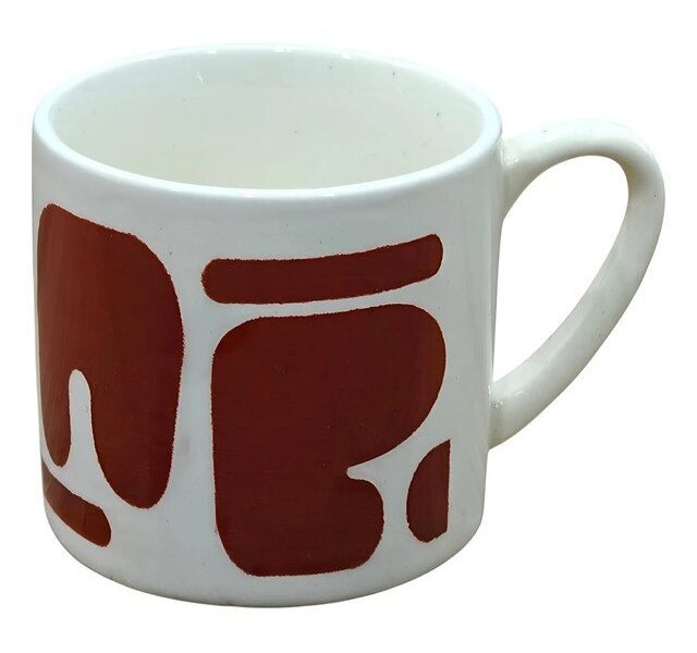 Caneca Organique Cerâmica Terracota 90ml -l Hermitage –