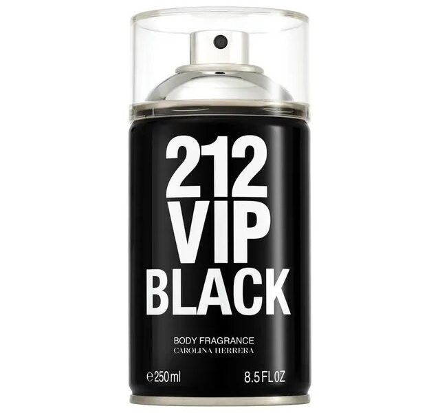 Carolina Herrera 212 Vip Men Black – Body Spray 250ml Blz –